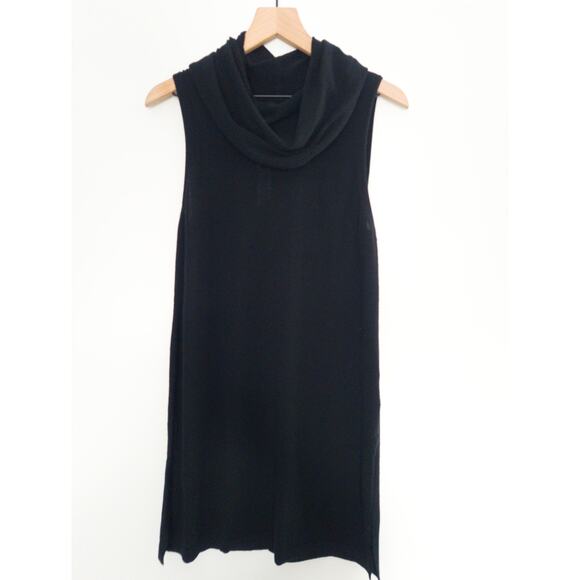 NEW Alice + Olivia Wool Blend Black Tunic Tank -  Medium - Picture 3 of 6